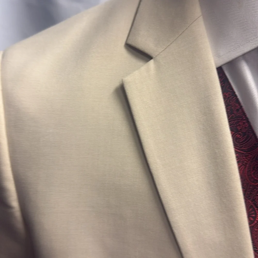 Men's Cream Suit EA071